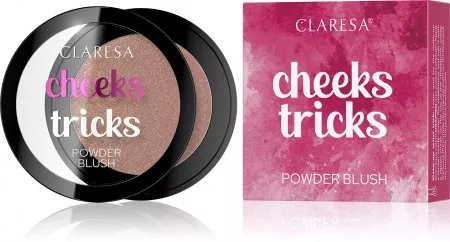 Claresa, róż CHEEKS TRICKS 05 SECRET 3,5g