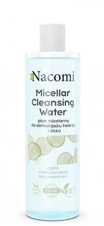 Nacomi, nawilżający płyn micelarny, 400ml