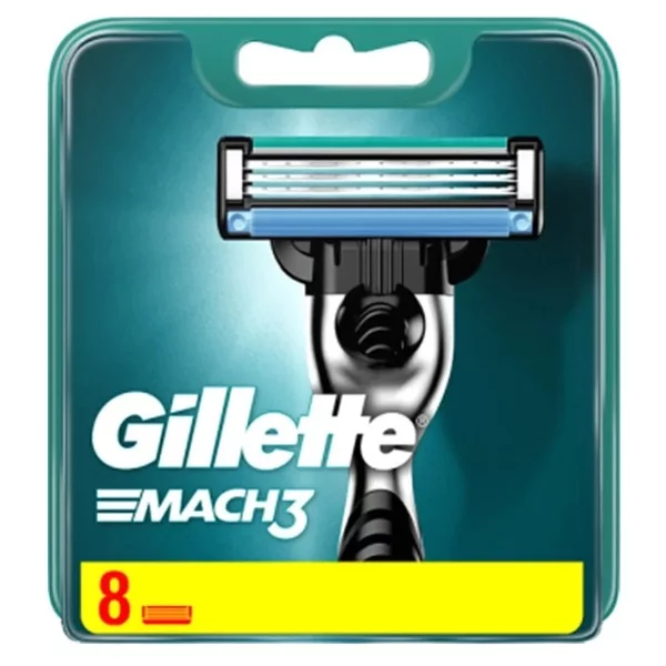 Gillette Mach 3 wymienne ostrza do maszynki do golenia 8szt