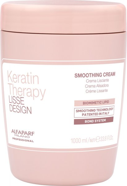 Alfaparf Milano Keratin Therapy Lisse Design, krem wygładzający do włosów, 1000ml