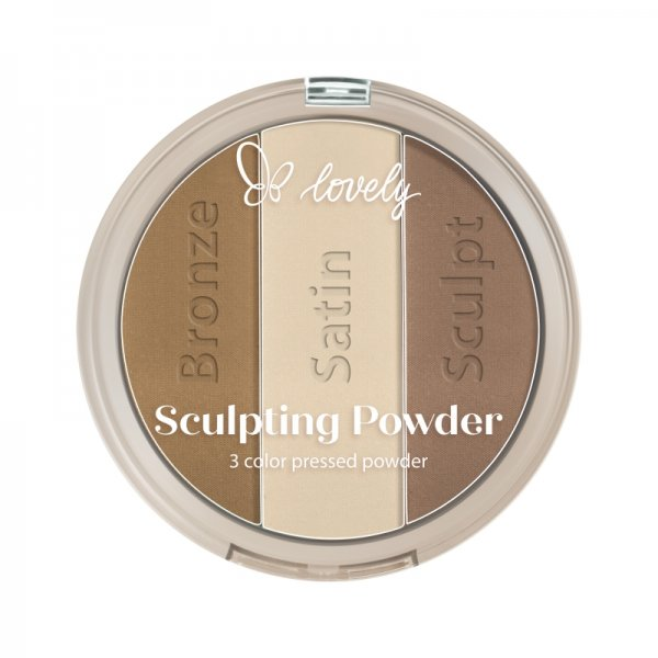 Lovely Sculpting Powder paleta do konturowania twarzy 4 15g