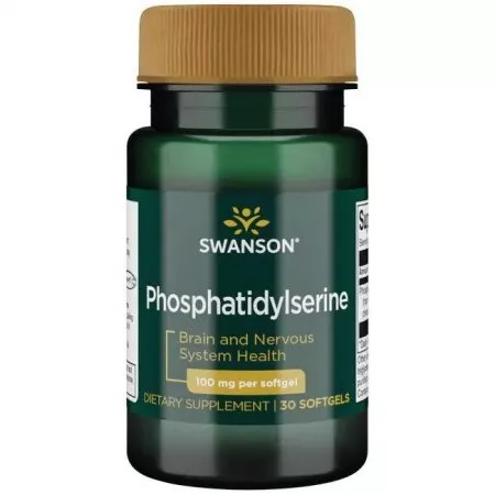 Swanson Fosfatydyloseryna 100mg 30kaps