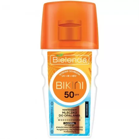 Bielenda Bikini, ochronne mleczko do ciała SPF50, 125ml