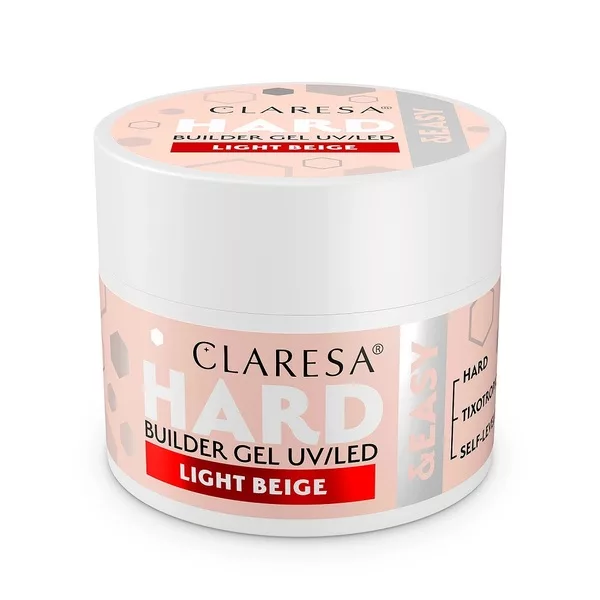 Claresa Hard& Easy Builder Gel żel budujący Light Beige 45g