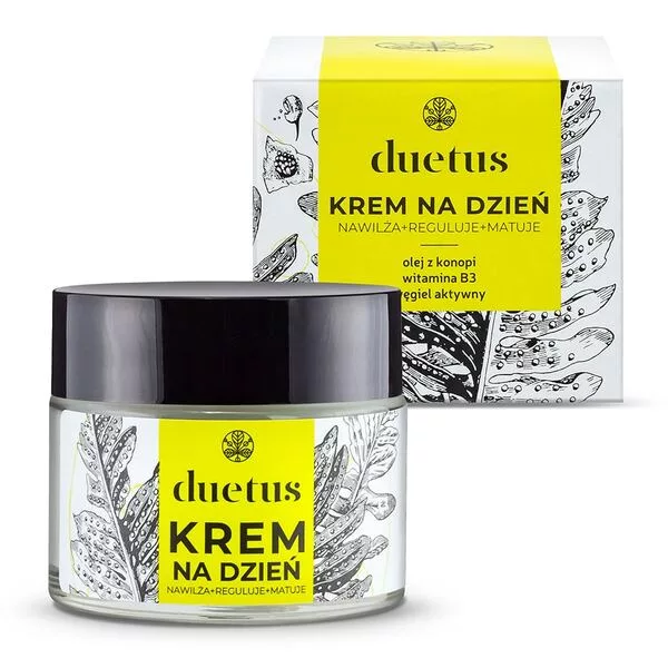 Duetus, Krem do twarzy na dzień, 50ml - data ważności (10.2026)