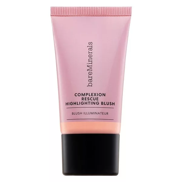 BareMinerals Complexion Rescue Highlighting Blush rozświetlający róż do twarzy Peach Glow 15ml