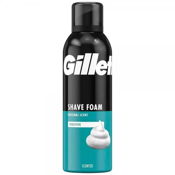 Gillette Sensitive Skin pianka do golenia 200ml