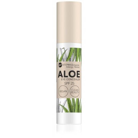 Bell Hypo Aloe Eye Concealer SPF 25, korektor pod oczy, 01, 4,8g