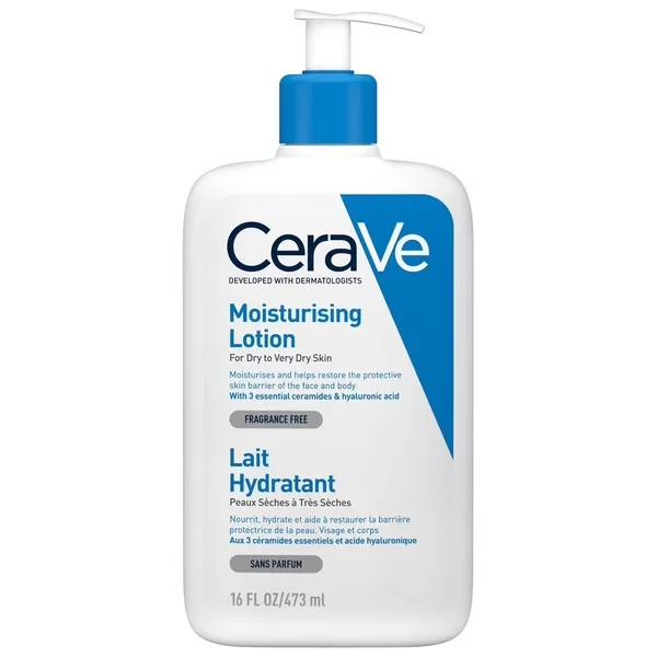 CeraVe Moisturising Lotion nawilżająca emulsja do suchej i bardzo suchej skóry twarzy i ciała 473ml