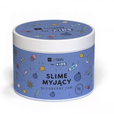 HiSkin Kids slime myjący dla dzieci Blueberry Jam 150ml