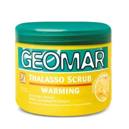 Geomar Thalasso Scrub, bananowy rozgrzewający peeling do ciała, 600g