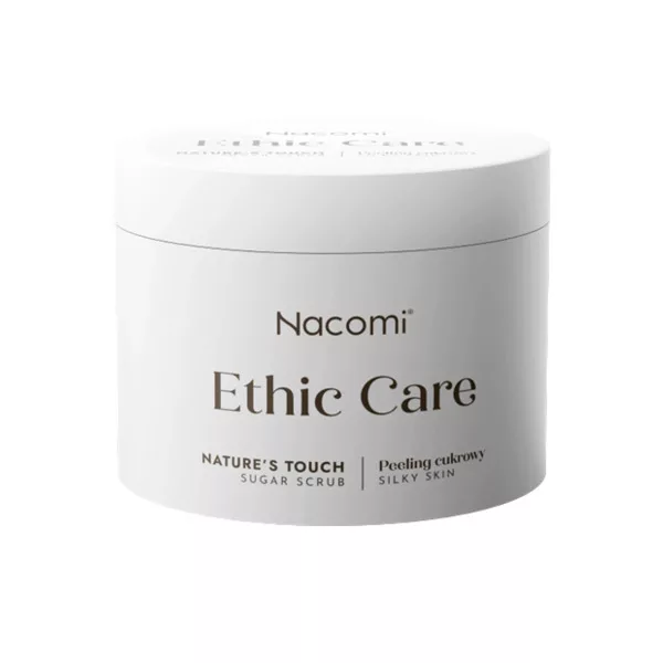 Nacomi Ethic Care Nature's Touch Sugar Scrub, peeling cukrowy do ciała, 200ml