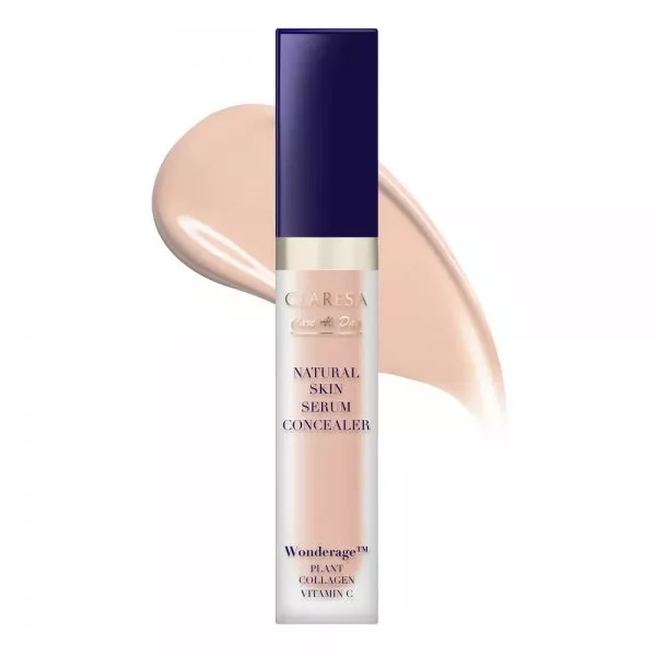 Claresa Natural Skin Serum Concealer korektor-serum z naturalnym wykończeniem 1P Peach 7ml