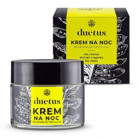 Duetus, Krem do twarzy na noc, 50ml