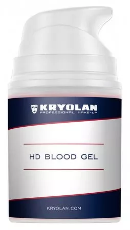 Kryolan HD Bloog Gel, sztuczna krew w żelu, Dark Venous, 50ml