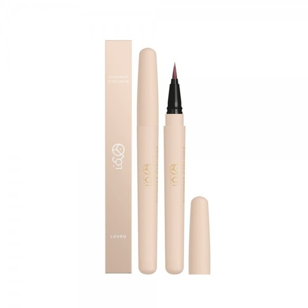 Lovro Shimmer Eyeliner błyszczący płynny eyeliner 02 Wine 0.6g