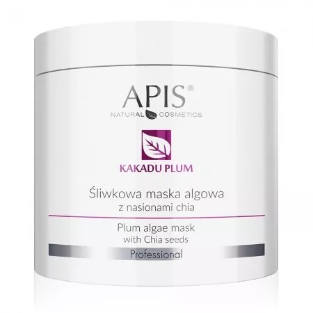 Apis Kakadu Plum śliwkowa maska algowa z nasionami chia 200g