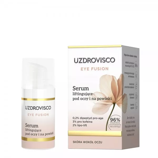 Uzdrovisco Eye Fusion serum liftingujące pod oczy i na powieki 15ml