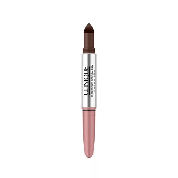 Clinique High Impact Shadow Play™ Shadow + Definer dwustronny cień do powiek w sztyfcie Black Honey + Pink Honey 1.9g