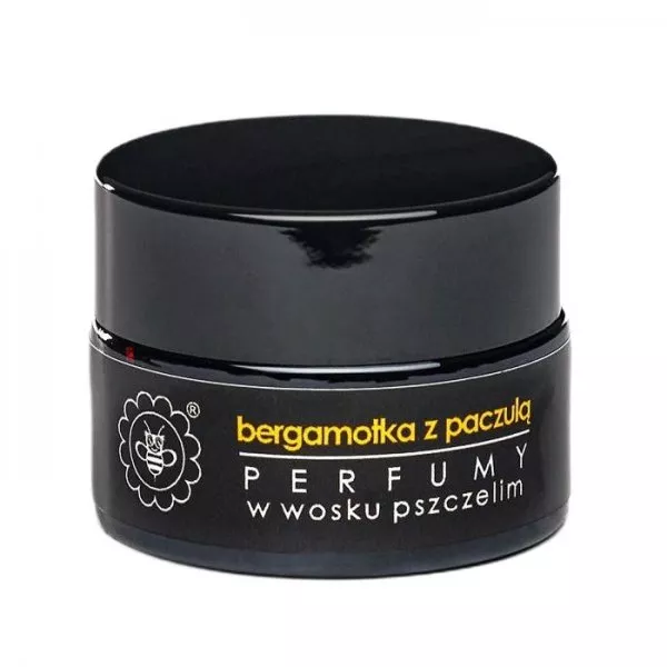 Miodowa Mydlarnia Perfumy w wosku pszczelim Bergamotka z Paczulą 15g (U)