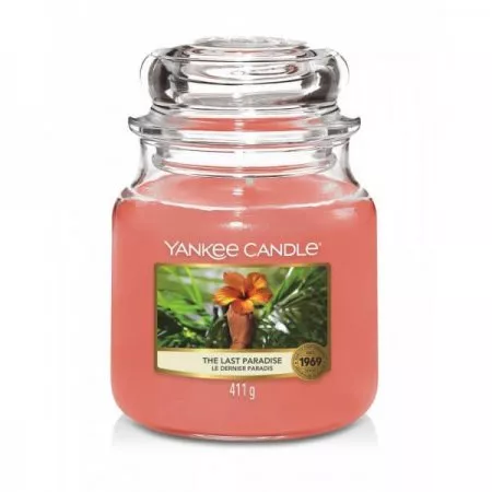 Yankee Candle Świeca zapachowa średni słój The Last Paradise 411g