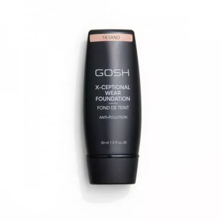 Gosh X-ceptional Wear, podkład pod makijaż, 14 Sand, 35ml