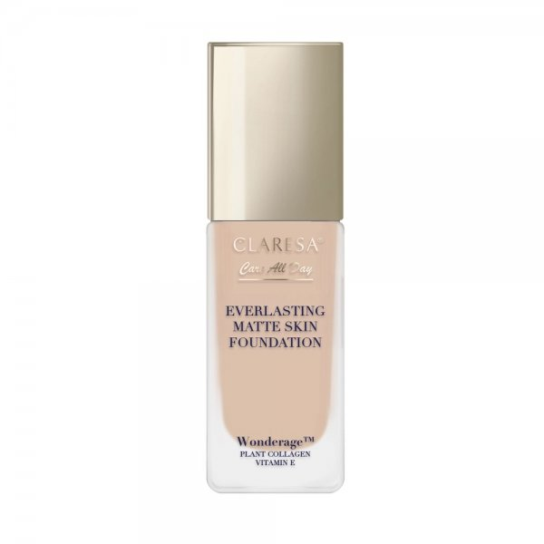 Claresa Care All Day Everlasting Matte Skin Foundation podkład matująco-wygładzający 05 Sand 32ml