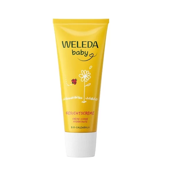 Weleda Baby krem do twarzy dla niemowląt z nagietkiem lekarskim 50ml