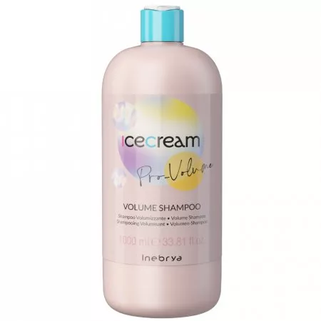 Inebrya Ice Cream Pro Volume, szampon zwiększający objętość, 1000ml
