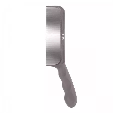 Fox Earth Colors, grzebień fryzjerski do rozczesywania, szary