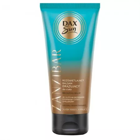 Dax Sun Rozświetlający balsam brązujący do ciała Zanzibar 150ml