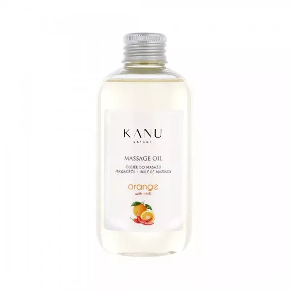 Kanu Nature, olejek do masażu, pomarańcza z chili, 200ml