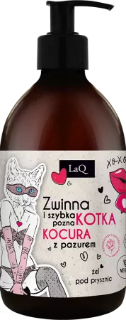 LaQ Kotka pozna kocura, żel do mycia ciała i rąk, 500ml
