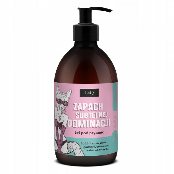 LaQ Piwonia, zapach subtelnej dominacji, żel pod prysznic dla kobiet, 500ml