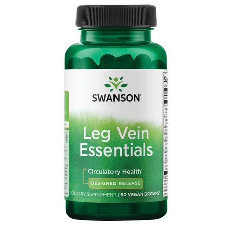Swanson Leg Vein Essentials, 60 vege kaps, suplement diety, ref.SWC093