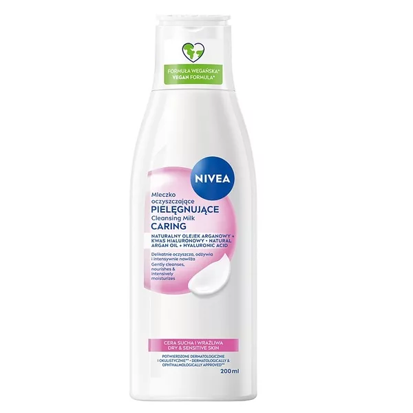 Nivea Pielęgnujące mleczko oczyszczające 200ml
