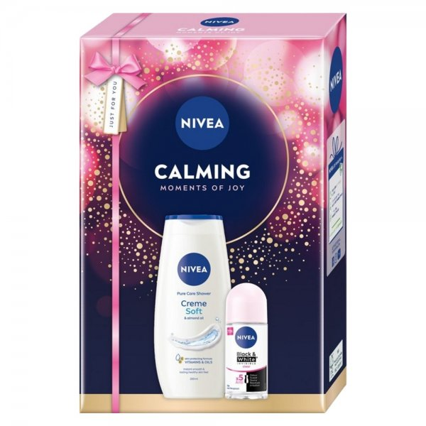 Nivea Calming zestaw żel pod prysznic 250ml + antyperspirant w kulce 50ml (W)