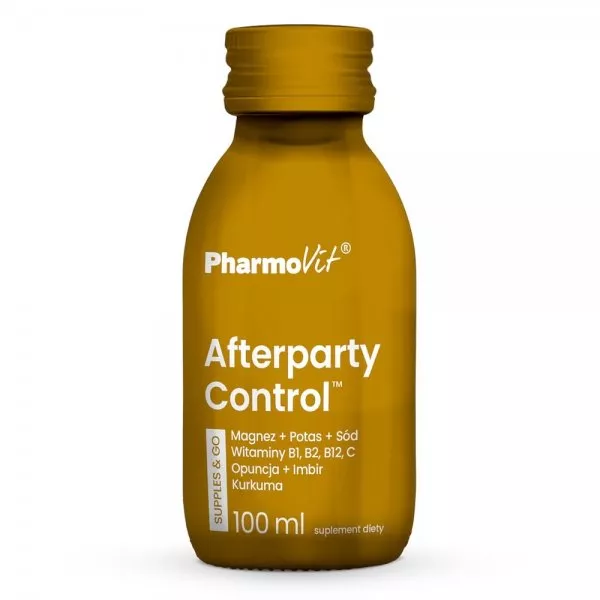 Pharmovit Afterparty Control Supples & Go suplement diety w płynie 100ml