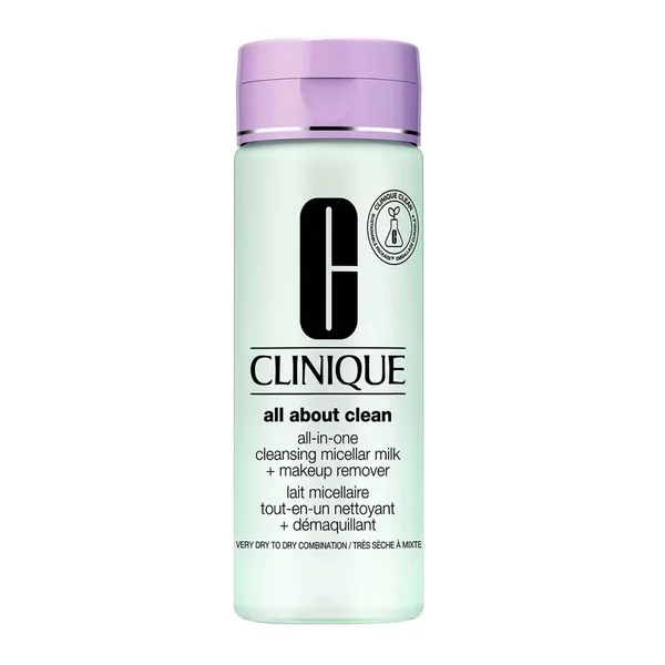 Clinique, All-in-One Cleansing Micellar Milk + Makeup Remover oczyszczające mleczko do demakijażu do cery suchej i bardzo suchej 200ml