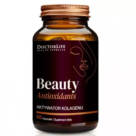 Doctor Life Beauty Antioxidants aktywator kolagenu suplement diety 60 kapsułek