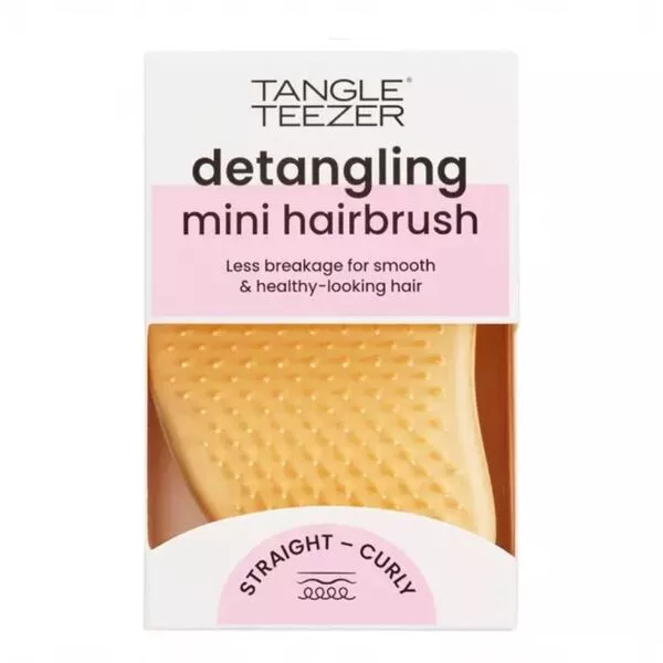 Tangle Teezer Mini original, mini klasyczna szczotka do włosów, buttercup yellow