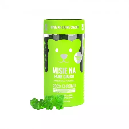 Noble Health Misie na fajne ciałko suplement diety w postaci żelek 300g