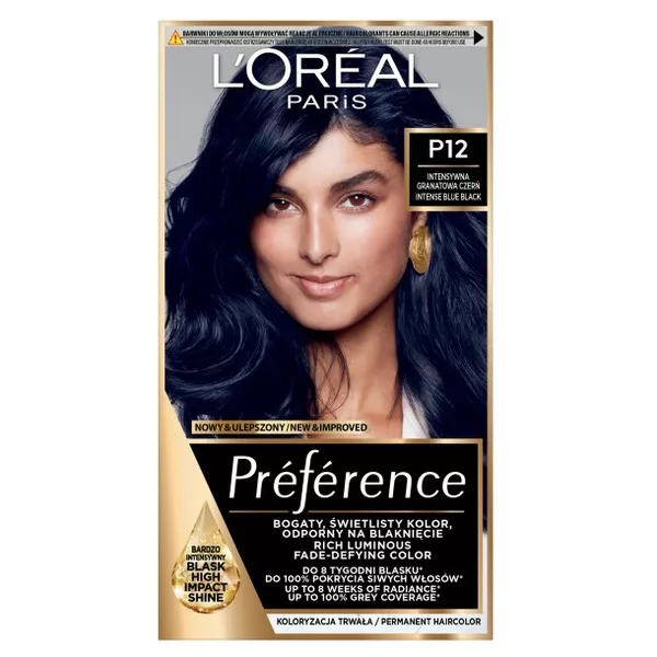 L'Oreal Paris Preference Black Pearls Farba do włosów P12