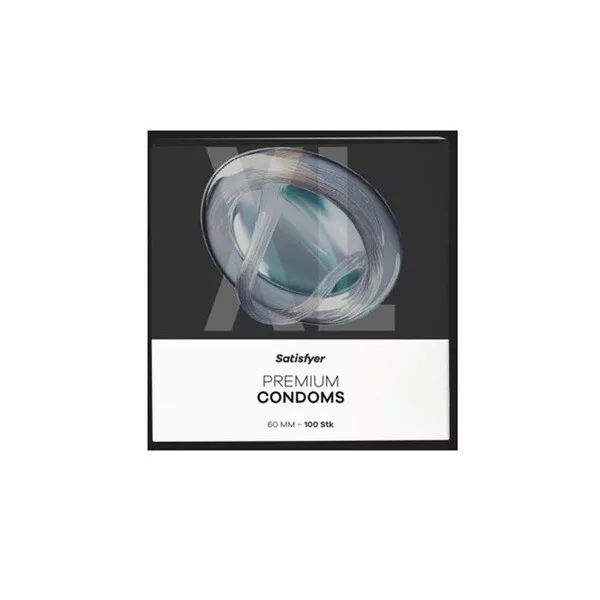 Satisfyer Premium Condoms prezerwatywy lateksowe 60mm 100szt.