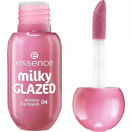 Essence milky Glazed, lśniący balsam do ust, 04, 4ml