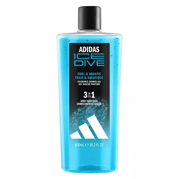 Adidas Ice Dive żel pod prysznic 3w1 600ml