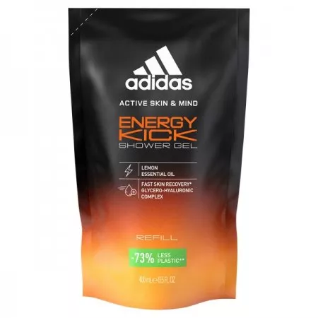Adidas Active Skin &amp; Mind Energy Kick żel pod prysznic dla mężczyzn refill 400ml