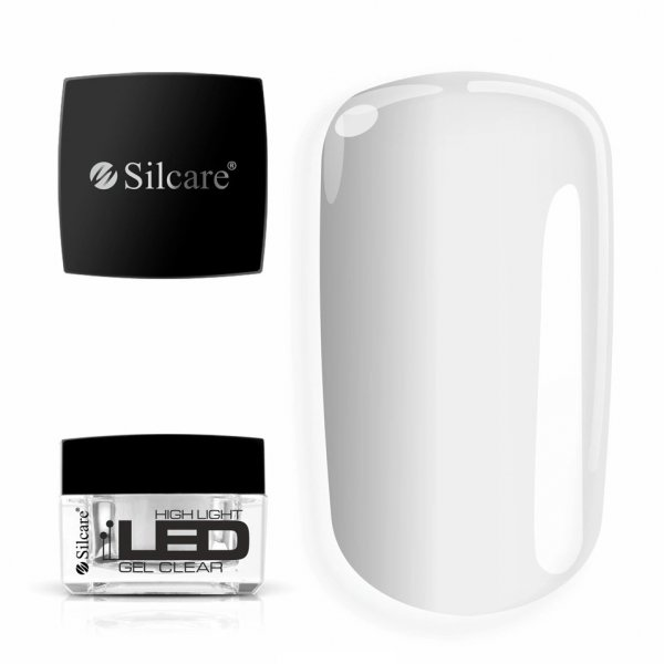 Silcare High Light LED Gel Clear jednofazowy żel do paznokci 30g