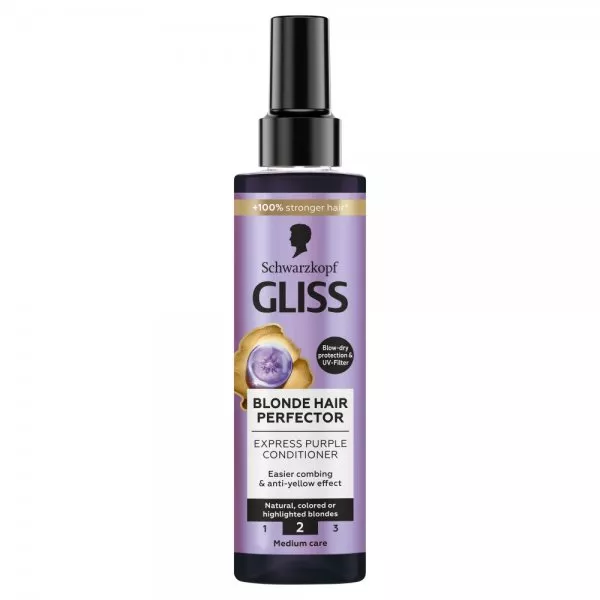 Schwarzkopf Gliss Blonde Hair Perfector ekspresowa odżywka 200ml