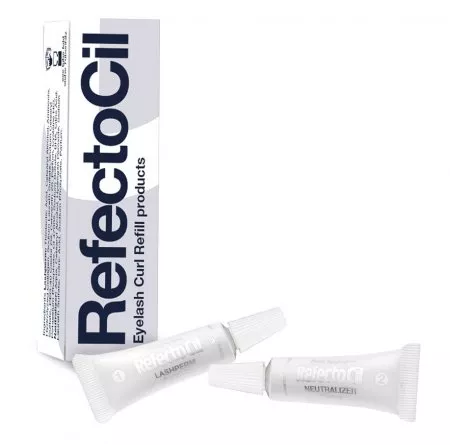 RefectoCil Eyelash Perm Neutralizer, substancja czynna oraz neutralizer, 2x3,5ml
